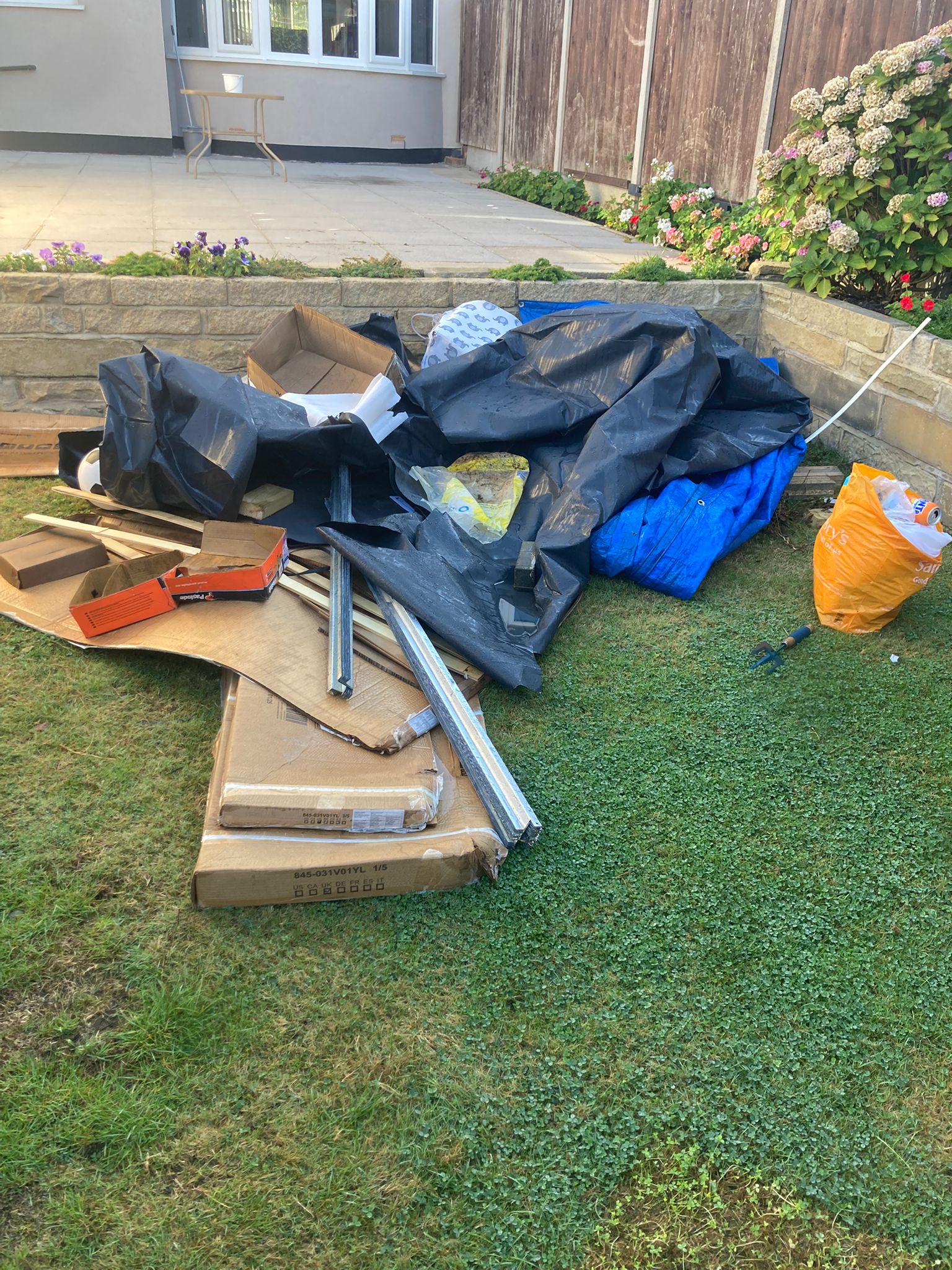Garden Waste — Before