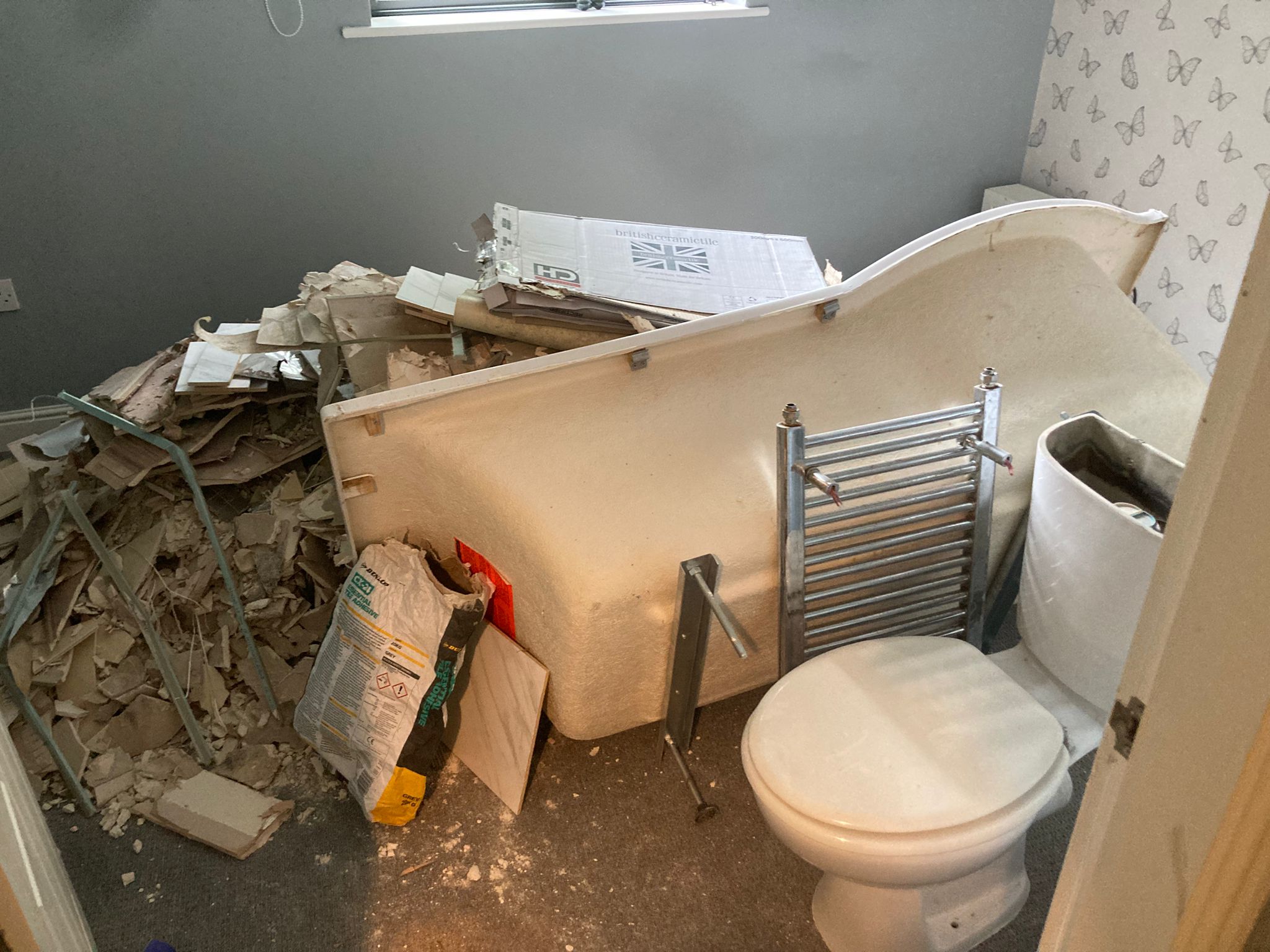 Bathroom Strip-Out — Before